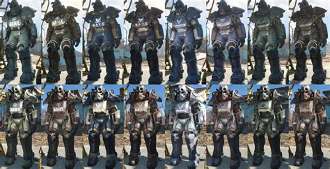 fallout 4 weapon paint jobs|fallout 4 power armor skins.